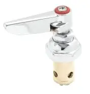 T&S #002714-40 Eterna Hot Spindle Assembly with Lever Handle