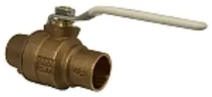 Apollo #77CLF-244-01A 3/4in Lead Free Bronze Full Port Ball Valve - Solder