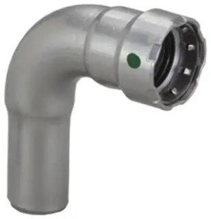 Viega #26075 2in MegaPress 90° Street Elbow FTGxP Carbon Steel