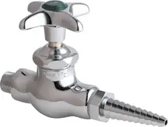 Chicago Faucets #937-CP Chrome 1-Handle Wall-Mount Single Water Fitting