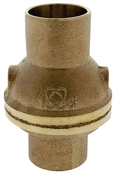 NIBCO #S-480-Y-LF 1-1/4in Lead-Free Bronze Ring Check Valve - FNPT