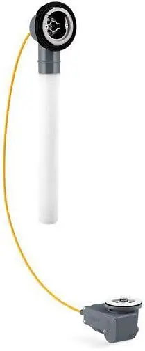 Kohler #K-37385-NA 45" PVC Cable Bath Drain without Tube - PureFlo