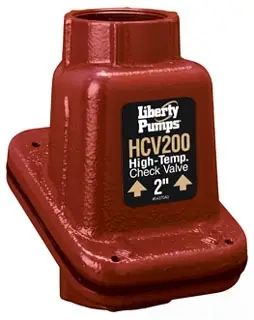 Liberty Pumps #HCV150 1-1/2in Cast Iron High-Temp Check Valve 125 PSI - FNPT