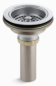 Kohler K-8801-CP Polished Chrome Duostrainer Basket Strainer
