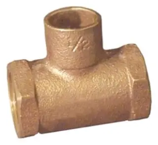 Elkhart #A04117NLE 3/4" Lead Free FIP x FIP x C Tee
