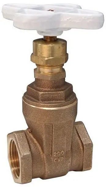 NIBCO #T-113-LF 1/2in Bronze Gate Valve Lead-Free NRS - FNPT