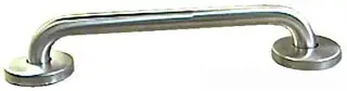 Wal-Rich #1371004 24in Stainless Steel Grab Bar 1-1/2in Satin Finish Concealed Flanges