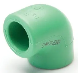 Aquatherm #0112120 2-1/2in Green Pipe 90° Socket Elbow