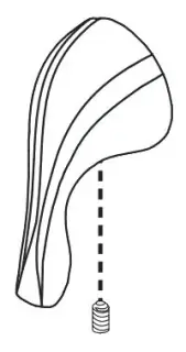 Symmons #RTS-063 Shower Handle Assembly