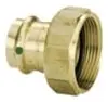 Viega #79810 1in Bronze ProPress Tailpiece 1in Female BSP Union