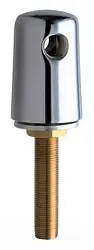 Chicago Faucets #981-WSCP Turret with Two 3/8in Side Outlets 180°