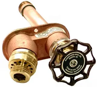 Woodford #25C-18-TK 18in Freezeless Anti-Siphon Sillcock 1/2in Sweat Inlet - Tee Key