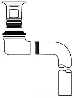 McGuire #HD155WC CP Offset Grid Drain Heavy Duty Finish