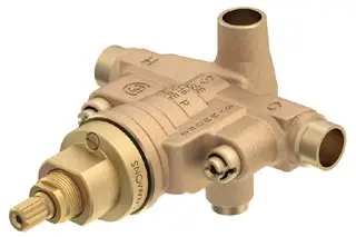 Symmons #46-2X-BODY 4-Port Temptrol Tub-Shower Mixing Valve Body