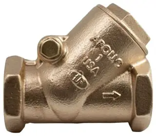 Apollo #61YLF19301 1/2in Lead Free Bronze Swing Check Valve 200 CWP - FNPT