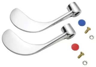 Speakman #A-4WRIST 4in Wrist Blade Handle Kit Chrome Plated