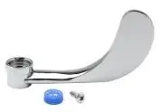 T&S Brass #B-WH4C 4in Chrome Wrist-Action Handle Cold Index