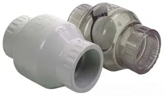 Spears #S1580-20 2in PVC Utility Spring Check Valve - Socket