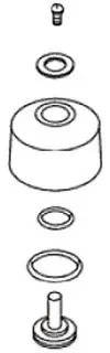 Kohler #30253-RP Check Valve Rebuild Kit