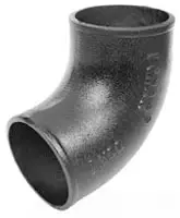 Charlotte Pipe #NH-9 4in Cast Iron No-Hub Fifth Bend