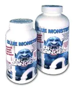 Blue Monster #76057 2 lb Drain Banger Non-Acid Drain Opener