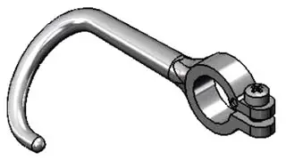 T&S Brass #004R Finger Hook for Pre-Rinse Units