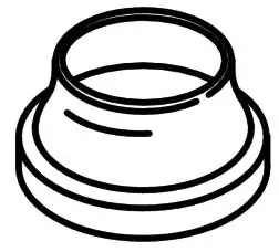Kohler #1003662-VS Vibrant Stainless Molded Bonnet