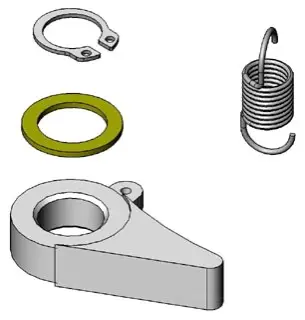 T&S Brass #014940-45 Ratchet Kit for 3/8" and 1/2" Hoses