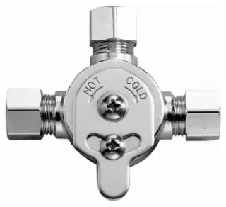 Sloan #3326009 MIX-60-A Mechanical Mixing Valve for Single Faucet