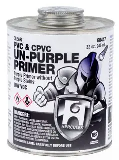 Hercules #60447 1 qt Un-Purple Primer Clear Low VOC UV Detectable