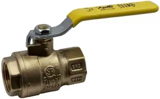 Apollo #77F-141-01 1/4" Forged Brass Full Port Ball Valve with Automatic Drain - FNPT