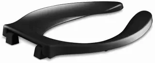 Kohler #4731-SC-7 Elongated Stronghold Toilet Seat - Black
