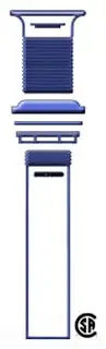 McGuire #PRODRAINSAN Chrome Lavatory Strainer