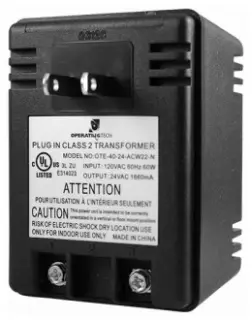 Sloan #0365534PK Optima ETF-233 24V 35VA Plug-In Transformer