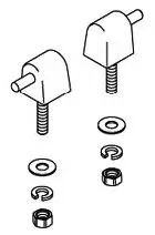 Kohler #1035010-0 Hinge Pack