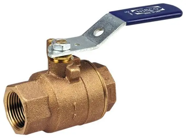 NIBCO #T-585-70 3/4in Bronze Ball Valve Full Port - FNPT