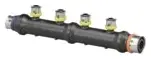 Viega #49256 1" x 1/2" 6-Outlets PEX Press Manifold