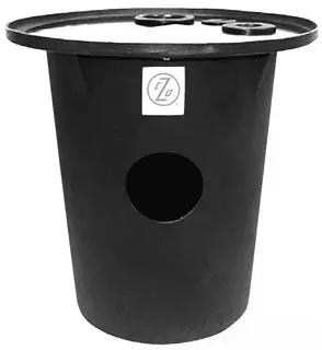 Zoeller #31-0444 18in x 22in Polyethylene Sump Basin No Inlet Hole or Hub