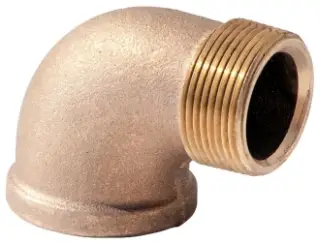 Merit Brass #XNL103-12 3/4in Lead Free Brass Street 90 Elbow