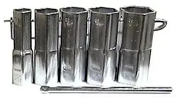 Wal-Rich #1818106 7-Piece Shower Body Socket Wrench Set