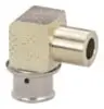 Viega #99310 1/2in Bronze PEX Press 90° Elbow Street x Press - Zero Lead