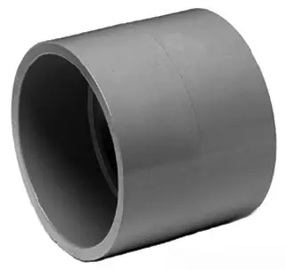 Charlotte Pipe #AW100C 3in ChemDrain CPVC Coupling - Hub x Hub