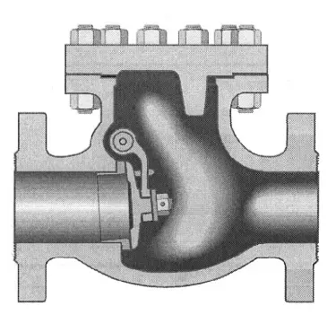 Crane #159-1/2XU 3in Cast Steel Swing Check Valve 300# Bolted Cap - Weld