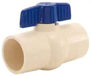 Legend #202-406 1-1/4in CPVC Ball Valve Standard Port - CTS Solvent Weld