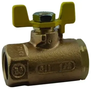 Apollo #51GB401 3/4in Bronze Gas Ball Valve CSA Approved - FNPT