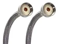 Fluidmaster #B9WM72HE 72in High Efficiency Washing Machine Connector 3/4in Hose
