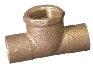 Elkhart #10056960 1/2in Lead Free Copper Tee CxCxF
