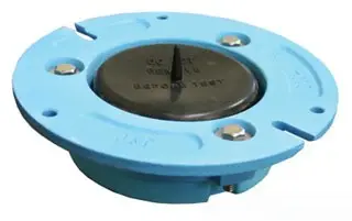 Jones Stephens #C40503 3in x 3in Cast Iron No Caulk Closet Flange with Test Cap