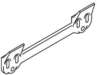 Kohler #64839 Pinoir Wall-Mount Lavatory Hanger