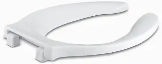 Kohler #4731-C-0 White Elongated Toilet Seat with Check Hinge